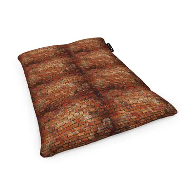 Fotoliu Units Puf Bean Bag tip Perna, impermeabil, indoor/outdoor, sac interior, 115 x 150 x 25 cm, caramizi BEANUNB-PL-L-EXT-014