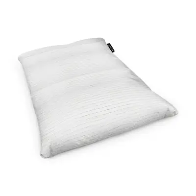 Fotoliu Units Puf Bean Bag tip Perna, impermeabil, indoor/outdoor, sac interior, 115 x 150 x 25 cm, lemn alb BEANUNB-PL-L-EXT-003