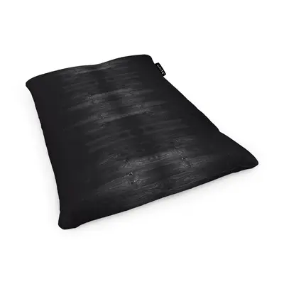 Fotoliu Units Puf Bean Bag tip Perna, impermeabil, indoor/outdoor, sac interior, 115 x 150 x 25 cm, lemn negru BEANUNB-PL-L-EXT-004