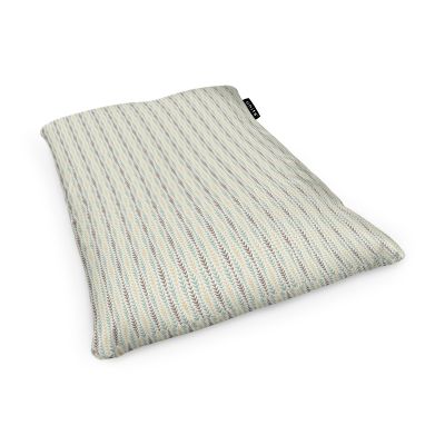 Fotoliu Units Puf Bean Bag tip Perna, impermeabil, indoor/outdoor, sac interior, 115 x 150 x 25 cm, motiv frunze verticale BEANUNB-PL-L-EXT-015