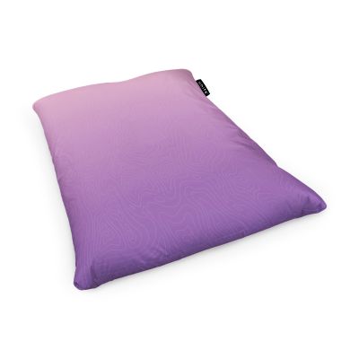Fotoliu Units Puf Bean Bag tip Perna, impermeabil, indoor/outdoor, sac interior, 115 x 150 x 25 cm, topografic mov BEANUNB-PL-L-EXT-029