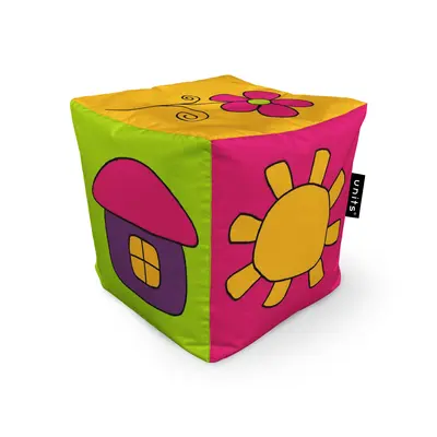 Fotoliu Units Puf Bean Bag tip cub, impermeabil, copii BEANUNB-CU-045-055