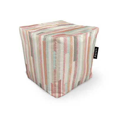 Fotoliu Units Puf Bean Bag tip cub, impermeabil, model multicolor vertical BEANUNB-CU-045-045