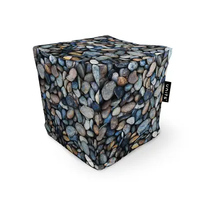 Fotoliu Units Puf Bean Bag tip cub, impermeabil, pietricele BEANUNB-CU-045-018