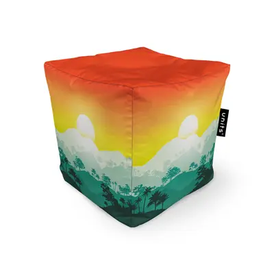 Fotoliu Units Puf Bean Bag tip cub, impermeabil, tropical BEANUNB-CU-045-025