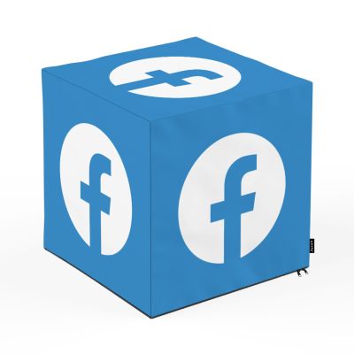 Taburet Units, cub, Social Media 2, 45 x 45 x 45 cm BEANUN-CU-045-V5