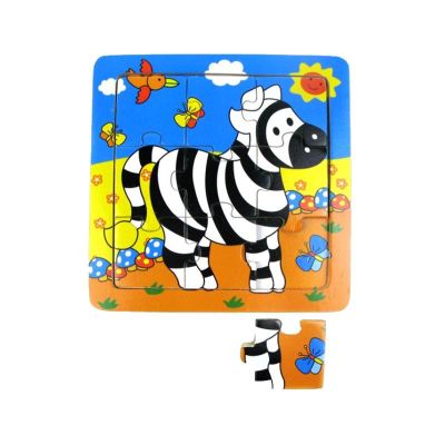 Puzzle educativ Zebra, 18m+ MAMAMEMO KDGAS85262