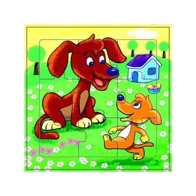 Puzzle educativ caini, 18m+ MAMAMEMO KDGAS85298