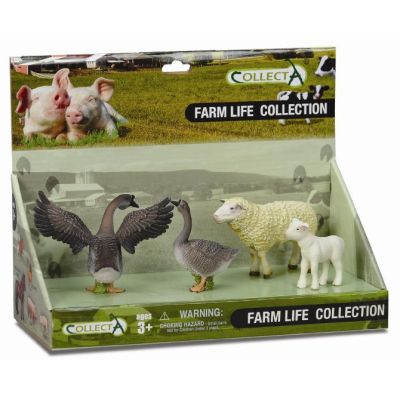 Set 4 figurine viata la ferma- collecta - okecol89572lpp