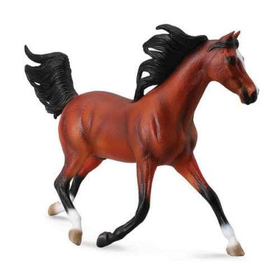 Figurina armasar arabian bright bay - collecta - okecol88537deluxe