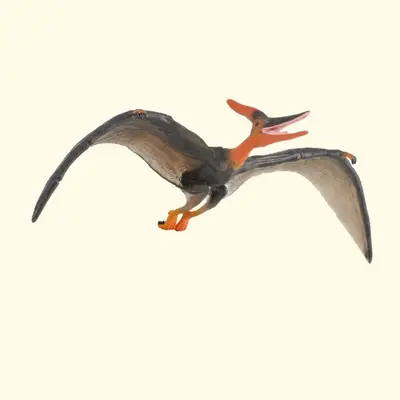 Figurina dinozaur pteranodon pictata manual scara 1:40 deluxe collecta - okecol88249deluxe