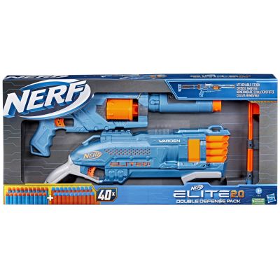 NERF BLASTER SET DUBLE DEFENSE ELITE 2.0 VIVF5033