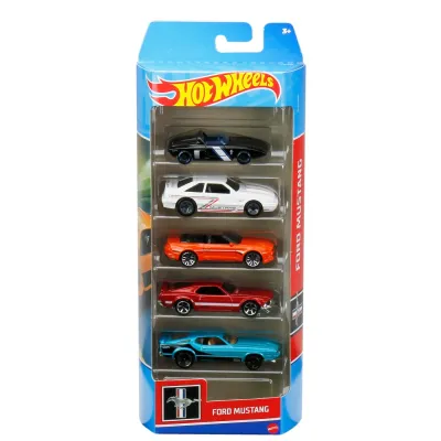 SET 5 MASINI HOT WHEELS FORD MUSTANG VIVMT1806_HFV92