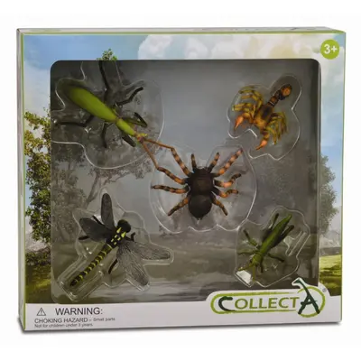 Set 5 figurine insecte - collecta - okecol89135wb