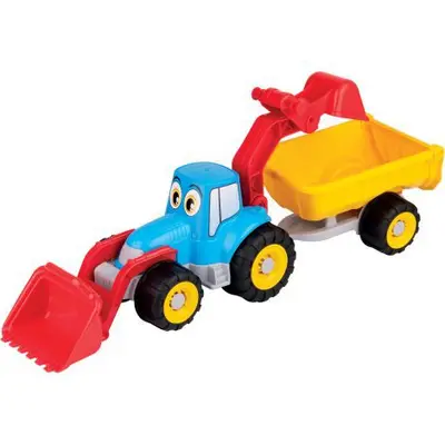 Tractor cu remorca, incarcator si cupa - okeagi6029-0000