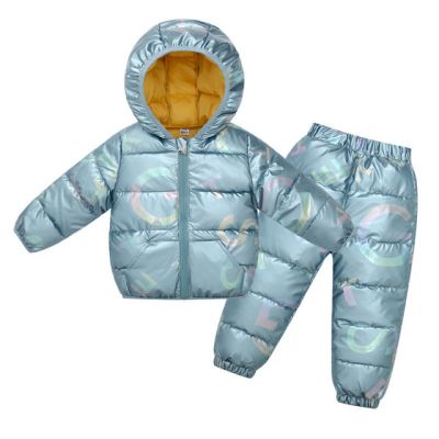 Costum bleu din fas pentru copii MB08-168-AC