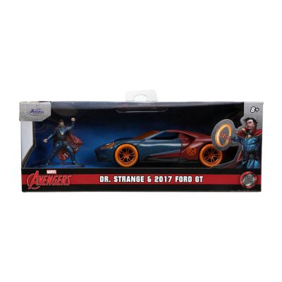 JADA MARVEL MASINUTA METALICA FORD GT SCARA 1:32 SI FIGURINA METALICA DOCTOR STRANGE VIV253223013