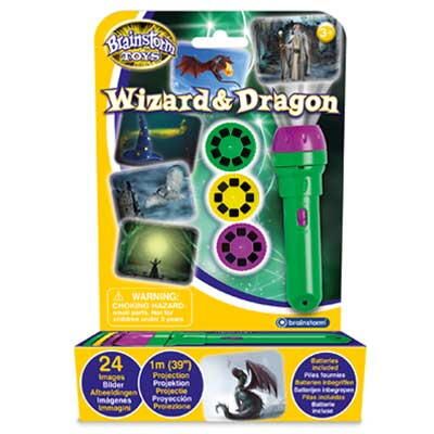 Proiector tip lanterna - dragon si vrajitor