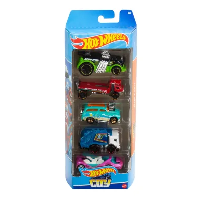 SET 5 MASINI HOT WHEELS CITY VIVMT1806_HFV89