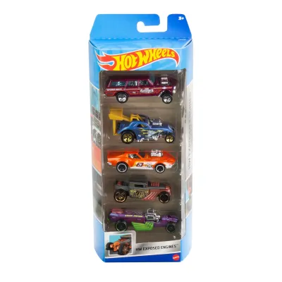 SET 5 MASINI HOT WHEELS EXPOSED ENGINES VIVMT1806_HFV90