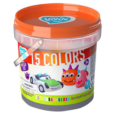 Set de creatie cu argila usoara, Lovin'Do, Monsters Company KRTOK70146