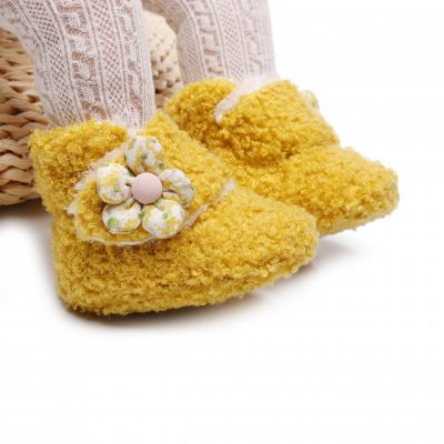 Cizmulite galben mustar pentru fetite - Floricica LIhz0551-2-sa5
