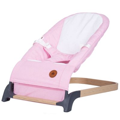 Scaunel balansoar chipolino noah blush wood hubshenh0224bh