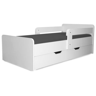Pat De Copii 2-12 Ani Standard Creativ P2 Cu Sertar, Personalizabil, Cu Protectii Laterale - ASC-srt-std-p2-80