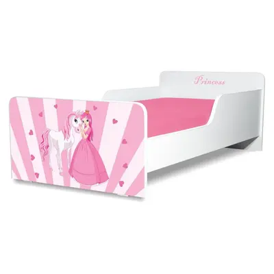 Pat Fete 2-8 ani Start Princess Pony, varianta  fara saltea- PC-P-STR-PRP-70