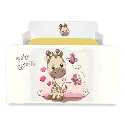 Pat de copii Start Girafa 2-12 ani, nu include saltea- PC-P-STR-GIR-80