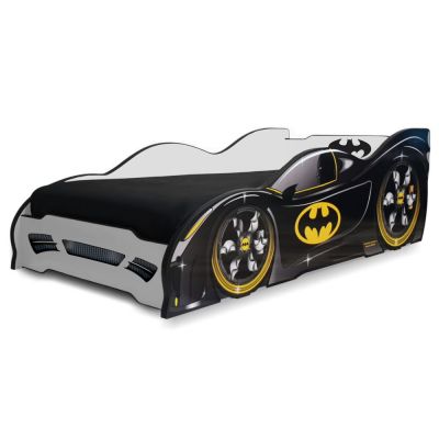 Pat Baieti 2-8 Ani Model Masina Batman Alb - ASC-bat-alb-70