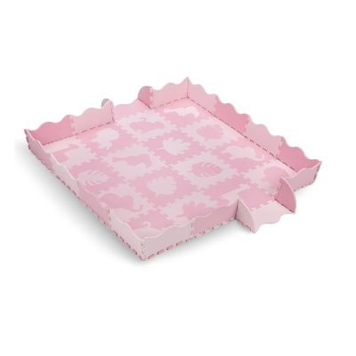 Covoras de joaca Puzzle 150x150 cm, Momi Zawi - Pink KRTMAED00012