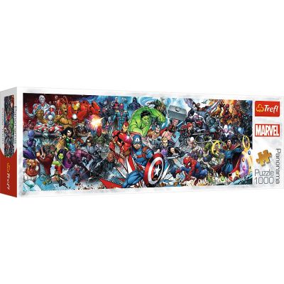 PUZZLE TREFL 1000 PANORAMA DISNEY MARVEL UNIVERSUL AVENGERS VIV29047