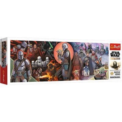 PUZZLE TREFL 1000 PANORAMA STAR WARS AVANETURILE MANDALORIANULUI VIV29052