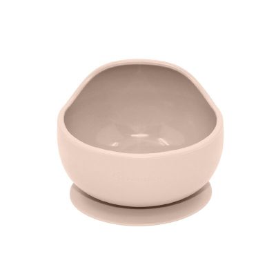 Petite&Mars - Bol din silicon fara BPA, Cu ventuza, TAKE&MATCH, 6 luni+, 350 ml, Bej BYN707818