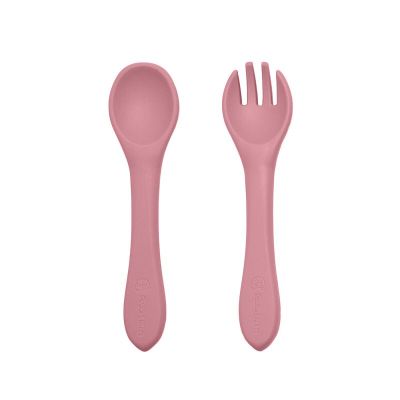 Petite&Mars - Set tacamuri din silicon fara BPA, Take&Match, 6 luni+, Roz BYN709820