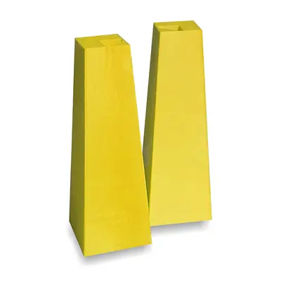 Set 2 picioare pat printate 3D Aztec Yellow - PC-P-ACC-AZT-YEL-70