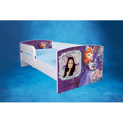 Patut Personalizat Sofia Intai Cu Saltea SafeNest 180x80 Cm Ptv2979
