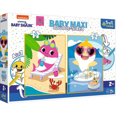 PUZZLE TREFL PRIMO BABY MAXI 2X10 BABY SHARK VIV43005