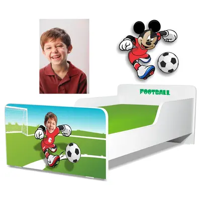 Pat Baieti 2-12 ani personalizabil Academia de Fotbal, fotografie copil, fara saltea - PC-P-STR-ACA-80