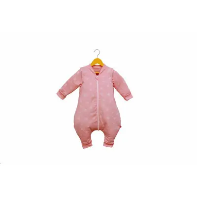 Sac de dormit cu picioruse si maneci, Stars in your eyes - Pink, 100 cm, 2 Tog - Iarna KDEJPIC1002STEYEP