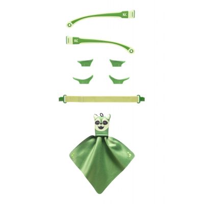 Kit de accesorii pentru ochelari Click&Change, verde JEMmokki-MO8014