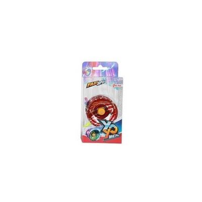Yo-Yo metalic Flames diametru 5.5 cm Toi-Toys TT35703Z BBJTT35703Z_Rosu