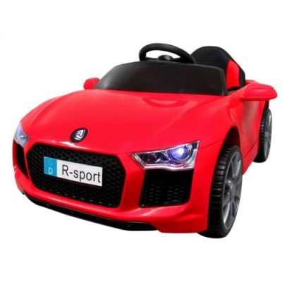 Masinuta electrica cu telecomanda, copii 1-4 ani, scaun din piele, cabrio b4 628 r-sport - rosu edeedi628rosu