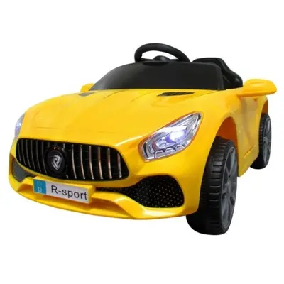 Masinuta electrica cu telecomanda cabrio b3 699 r-sport - galben edeedi699galben