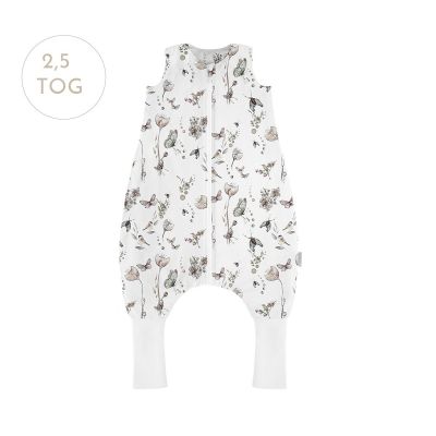 Sac De Dormit Cu Picioare, Bumbac Cu Umplutura 2.5 Tog, Tot Parcusul Anului, Nature, Marimea S, 1-2 Ani - Babysteps Pjb2107