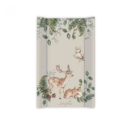 Saltea De Infasat Cu Spate Intarit Si Margini De Protectie 50x80 Cm, Animals Garden Pjb601459