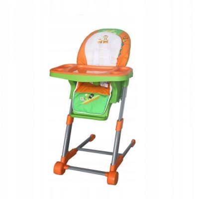 Scaun de masa pentru copii eurobaby hc11-7 - portocaliu edeedieb311