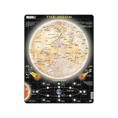 Puzzle maxi Luna, orientare tip portret,  70 de piese, Larsen KDGLS-SS5