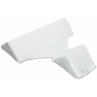 Suport de dormit pentru bebelusi, Cu husa din bumbac, Bubaba, Alb BYN61042